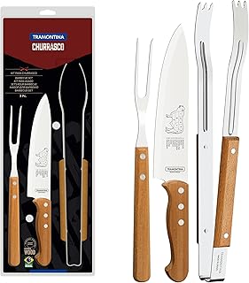 Jogo de Churrasco Tradicional 3 Peças - Tramontina