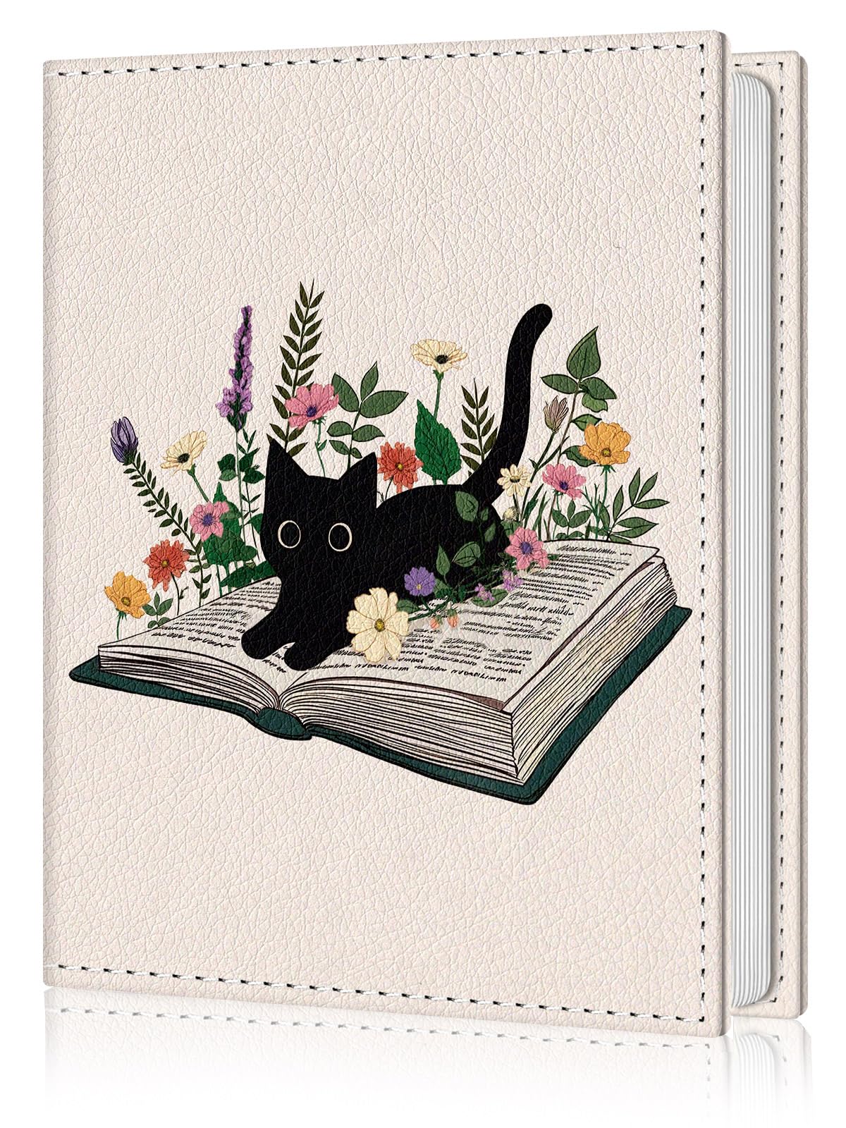 Photo Album 4x6, 56 Pockets Small Picture Book Black Cat Book