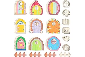 Enchanting Miniature Wooden Houses: A Haven for Fairies and Imagination