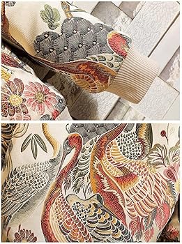 二宮君着用　ONIKI  スカジャン　ロンハーマン購入 錦 nishiki×エヴァンゲリオン 2号機と龍桜吹雪 和柄 スカジャン ( 513351 )