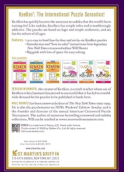 The New York Times Will Shortz Presents KenKen: 300 Easy to
