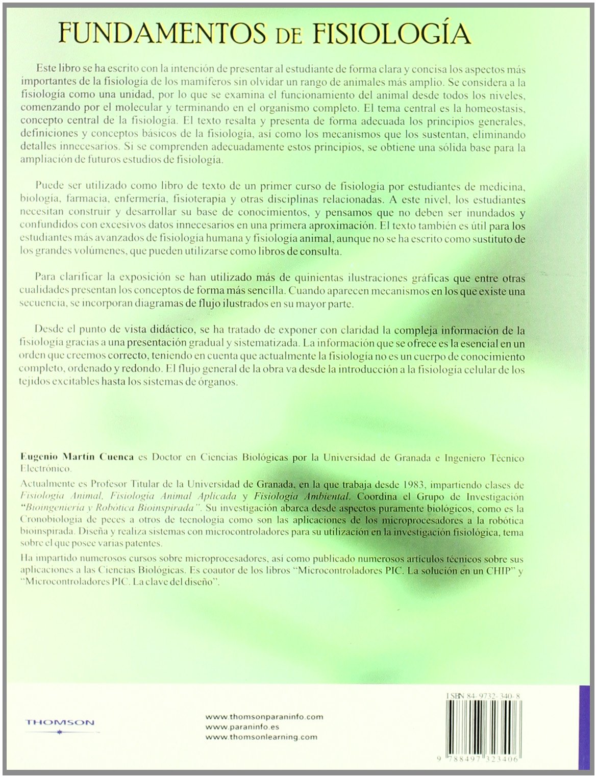 Fundamentos de fisiología (Biología)