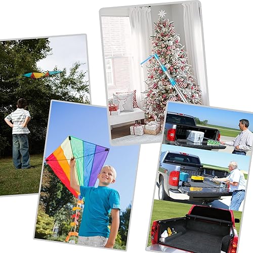 Miniatura 6 de Retriever de carga para camión, camioneta, caja de carga, gancho de recogida extensible, barra de carga de 6 pies, accesorios para caja de camión