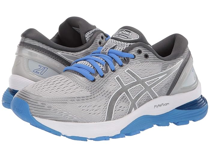 asics gel nimbus 21 white sun coral