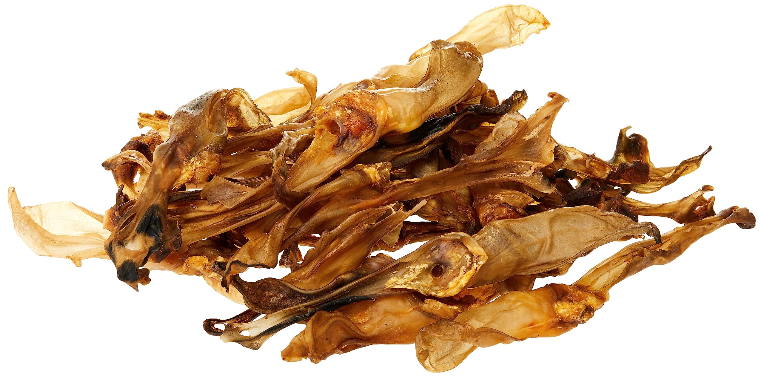 SnackOMio - Snack Premium para Perros - crujientes Orejas de Conejo Naturales, sin Cereales, 1 Pack (1 x 150 g)