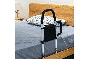 Bed Assist Rails with Grab Handles for Geriatric Care