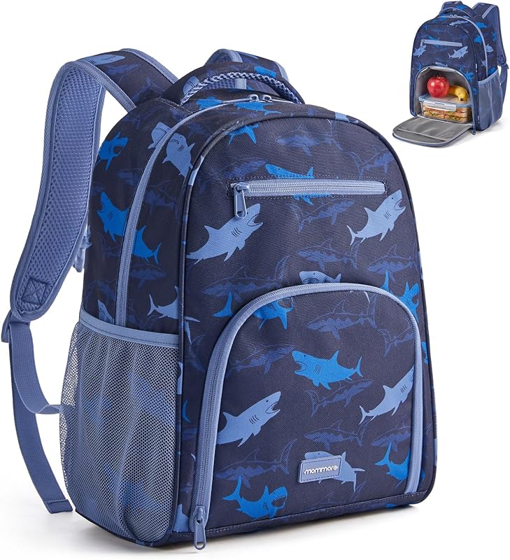 Mochila infantil 2 en 1 para niños y niñas de 4 a 8 años con bolsillo aislado para el almuerzo