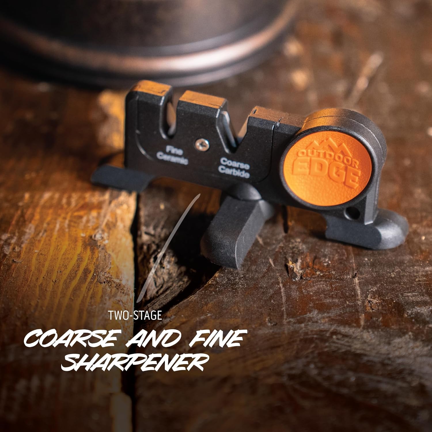 OUTDOOR EDGE WildLite - 6-Piece Field to Freezer Hunting & Game Processing Knife Set with Gut Hook Blade, Caping Knife - Hunting Knives for Gutting Deer with Case - Deer & Elk Accessories