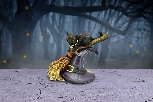 Miniatura 5 de Nemesis Now Figura de gato embrujado, multicolor, 5.2 in