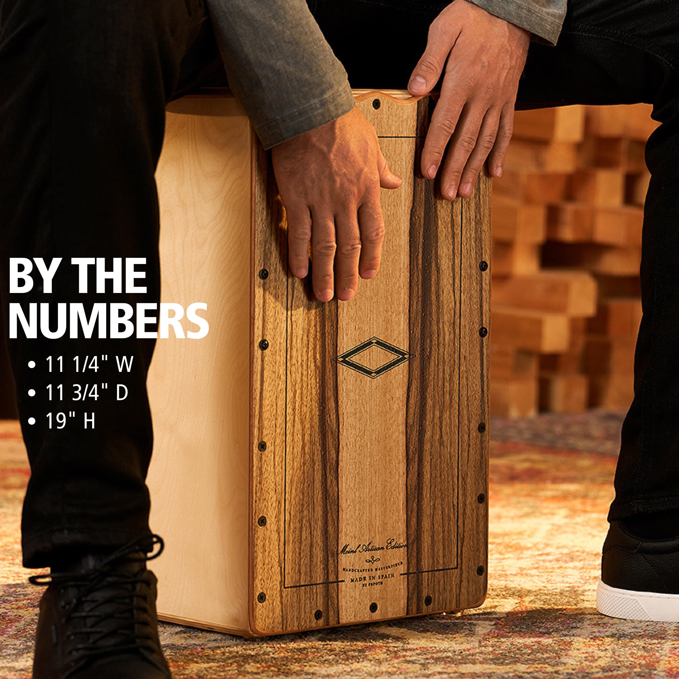 Meinl AETLLI Artisan Edition Cajon Tango Line Limba - Cajon
