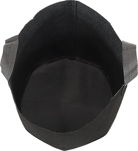 Miniatura 6 de Sunnydaze 1 paquete de bolsas de cultivo de jardín de 5 galones para verduras, macetas y macetas de tela de fieltro de polipropileno no tejido de