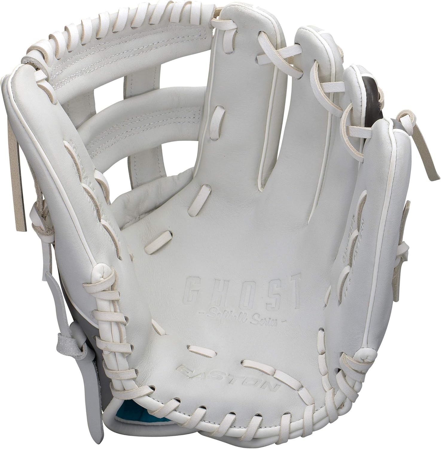 EASTON GHOST Fastpitch Softball Glove | 2020 | Left-Hand Throw | Female Athlete Design | 12.75" | Outfield Glove | H Web | Premium USA Steer Leather | Quantum Closure | Leather Lining | GH1276FP : Sports & Outdoors