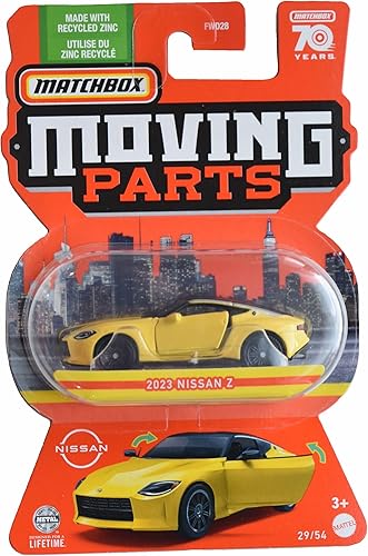Matchbox 2023 Nissan Z, Piezas móviles [Amarillo] 29/54
