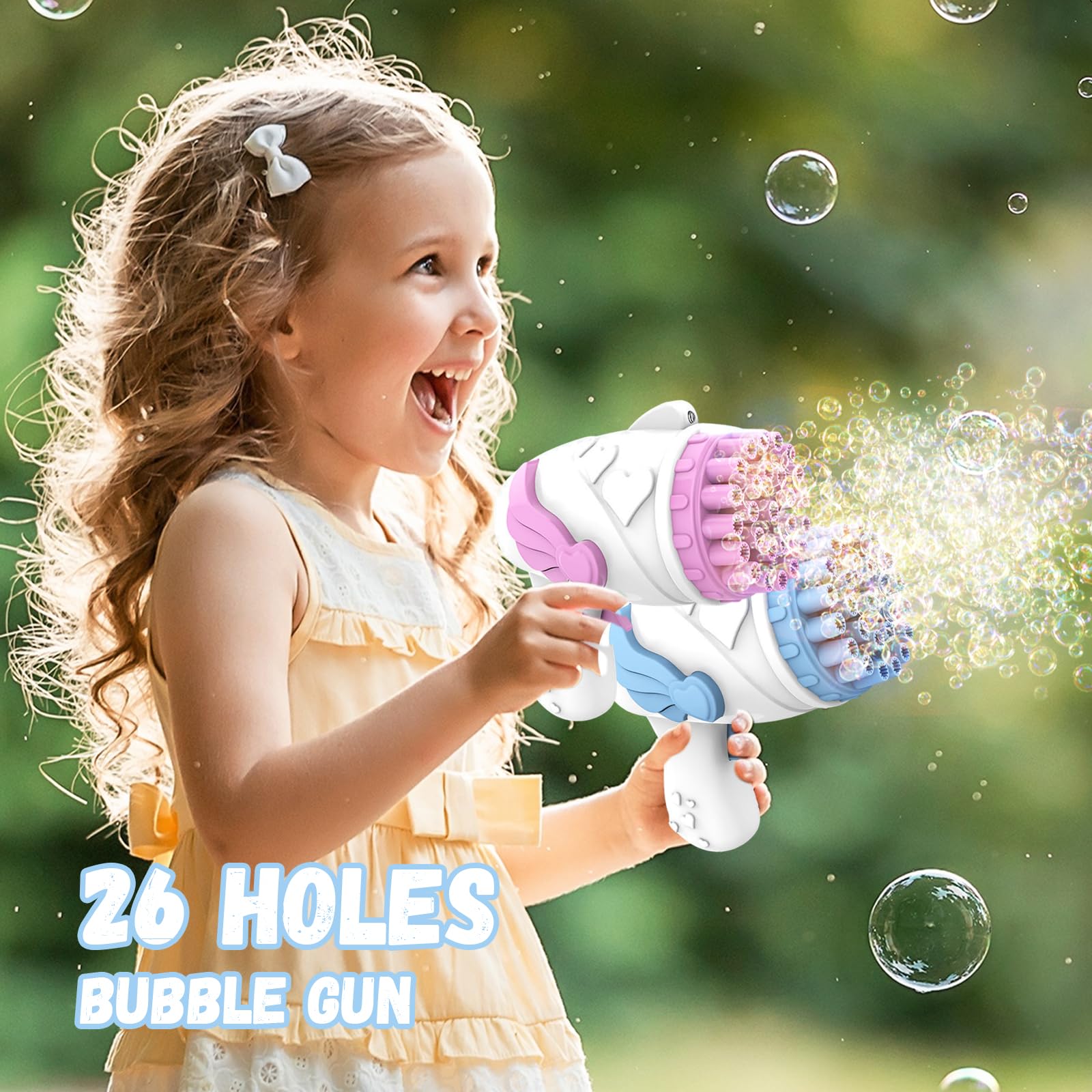 Jouet Bulles Automatique Led Panacare Pistolets à Bulles De Savon,achine à Bulles De Savon Gun Jouet Bulles Santa