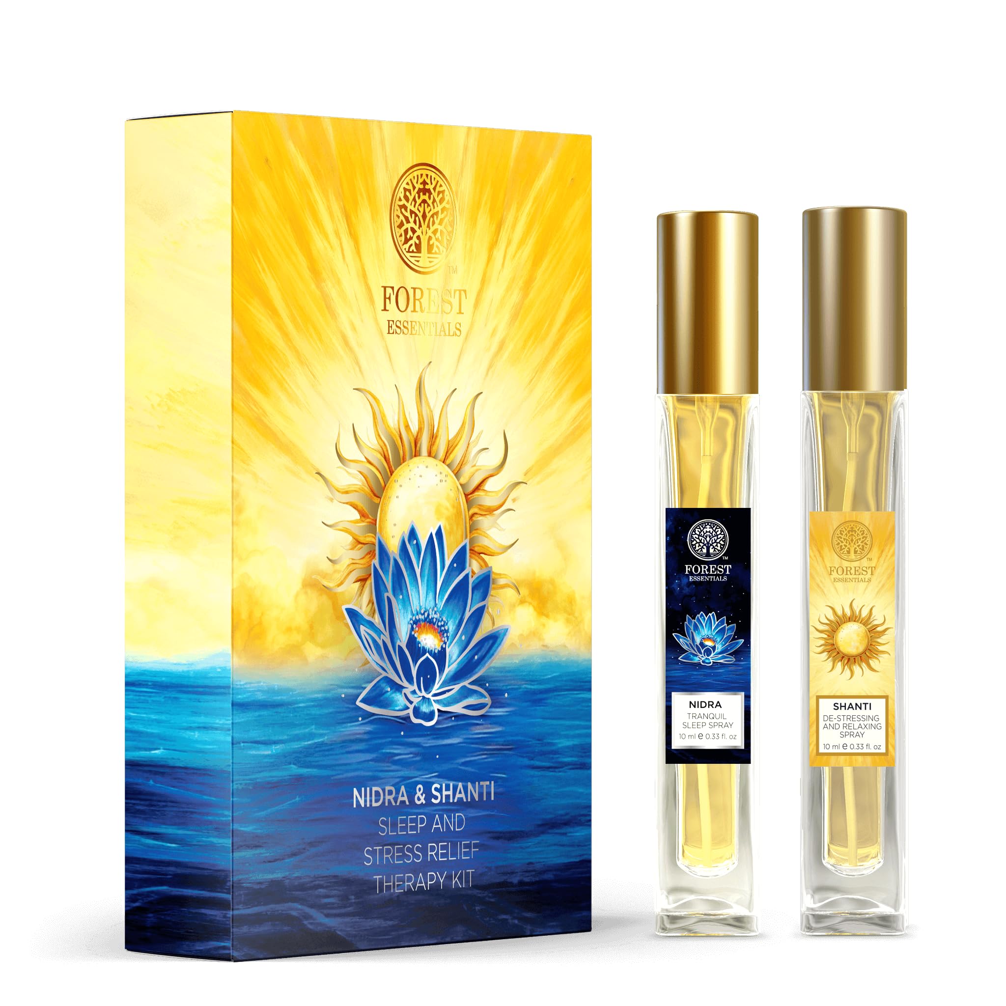 Forest Essentials Sleep & Stress Relief Therapy Kit | Soothes and Releases Stress-picture-23
