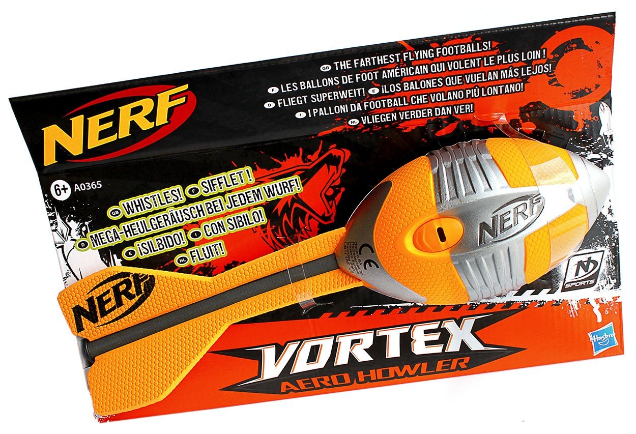 NERF Vortex Mega Heuler Kinder Spielzeug Wurfrakete Football Rocket Luftheuler
