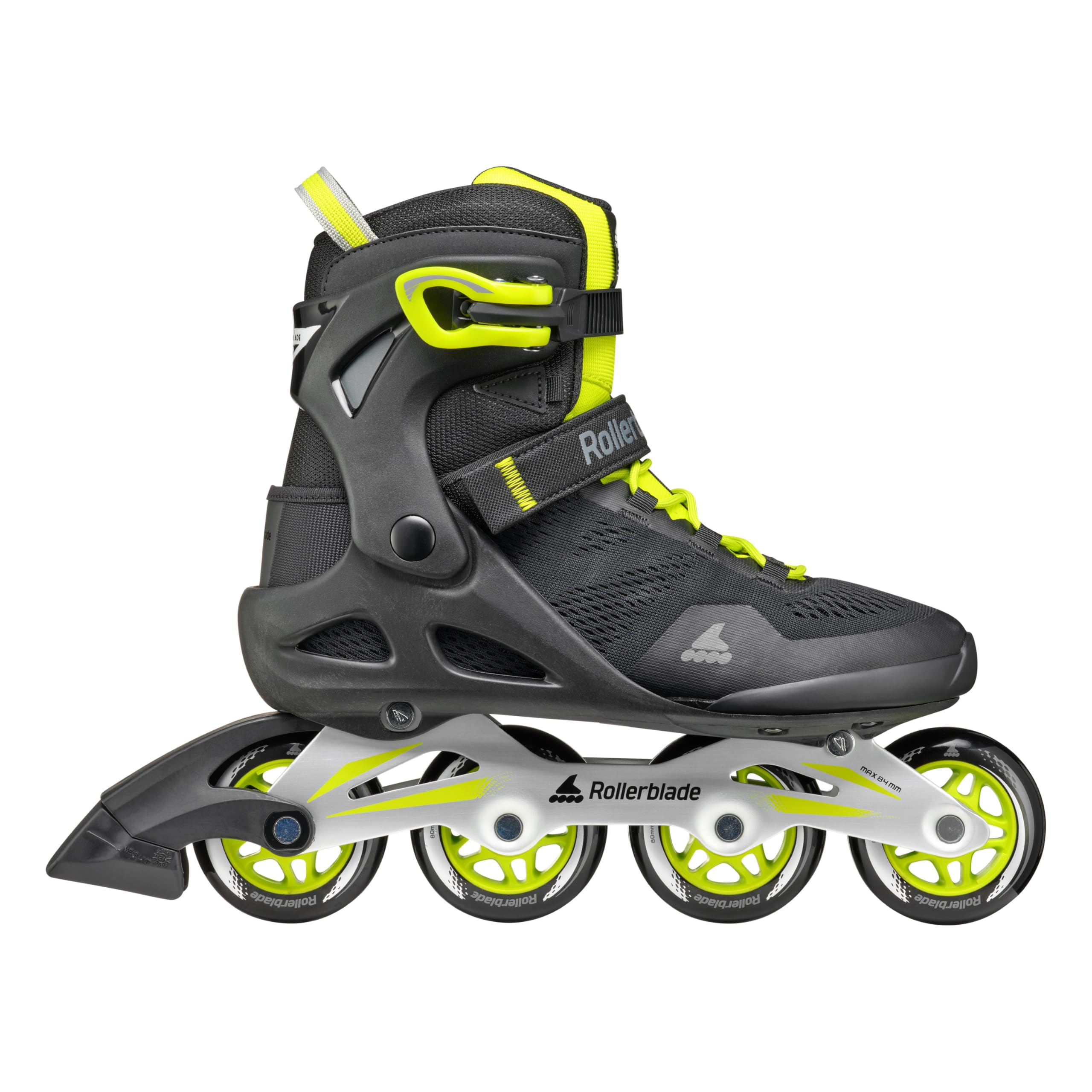 Rollerblade MACROBLADE 80, Pattini in linea Uomo, nero/lime