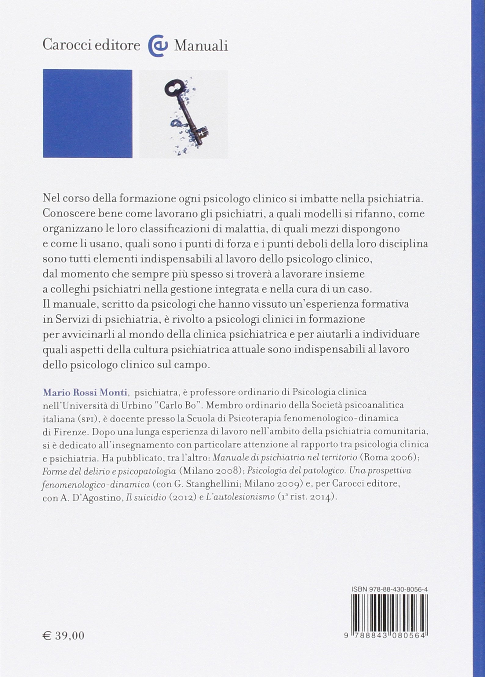 Manuale di psichiatria per psicologi