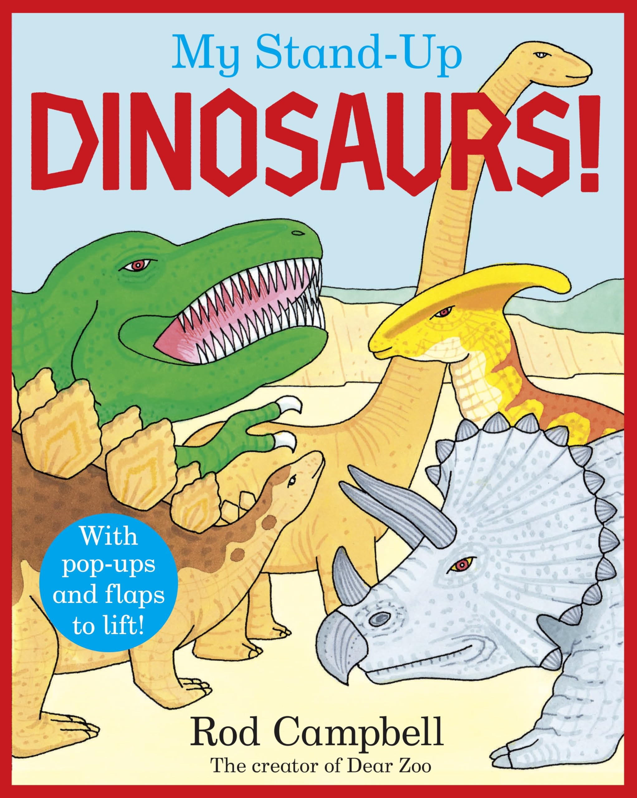 Rod Campbell - Board Book - My Stand-Up Dinosaurs
