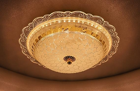 THE SWANART Premium Multi-Colours Chandelier Ceiling Light - Luxurious RGB LED Pendant for Home & Office Decor - Versatile & Energy-Efficient