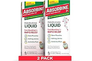 Absorbine Jr Pro Extra Strength Pain Relieving Liquid (2 Pack)