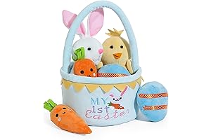 Bluey Easter Plush Basket (5-Piece Set)
