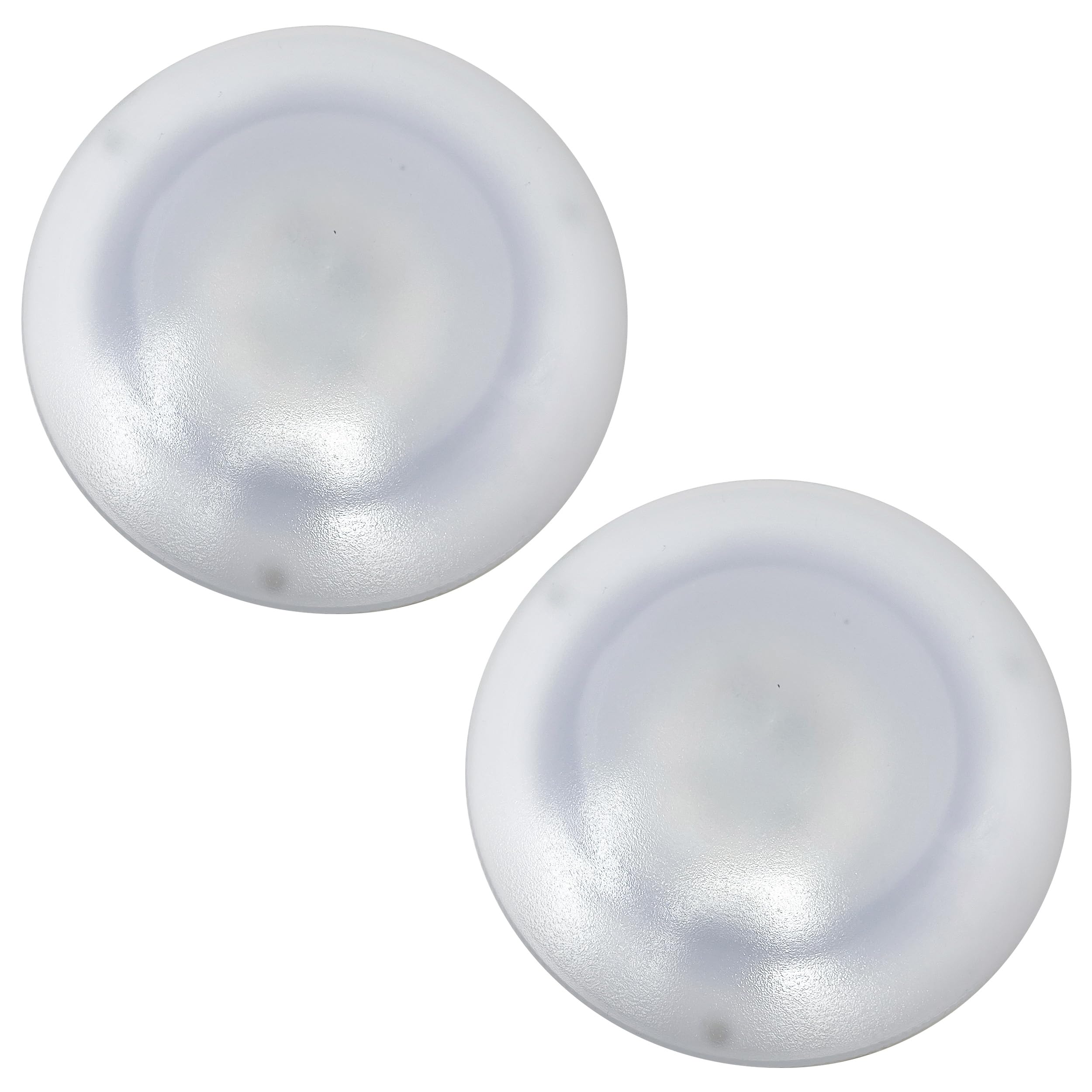 USA-Made OEM LED Recessed RV Ceiling/Cabinet Light (4.4" Diameter, 2-Pack)