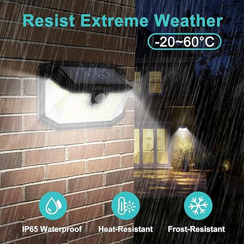 Miniatura 4 de WELALO Luces Solares con Movimiento para Exteriores