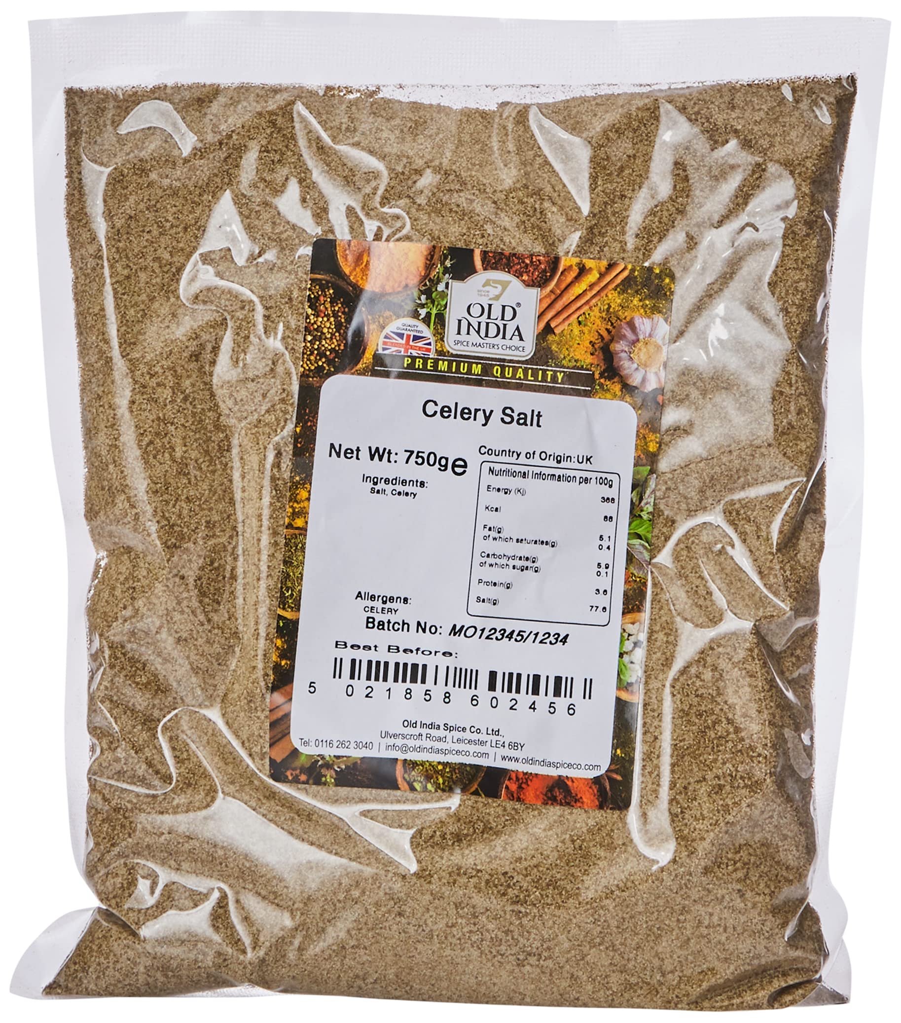 Old India Celery Salt 750g