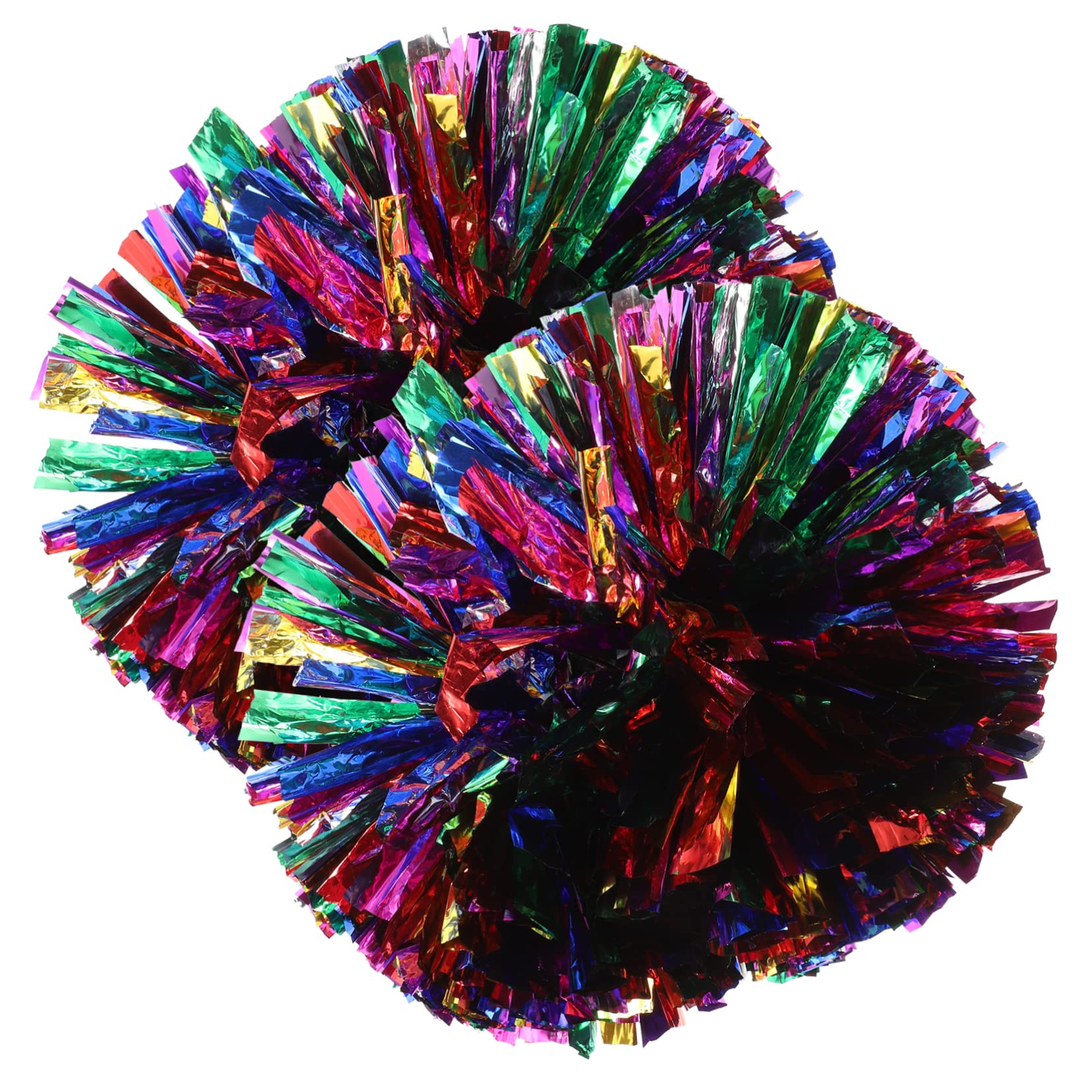 Balacoo Events Supplies Handheld Cheer Props Pom Poms Cheer Cheerleading Performance Decor Sports Activities