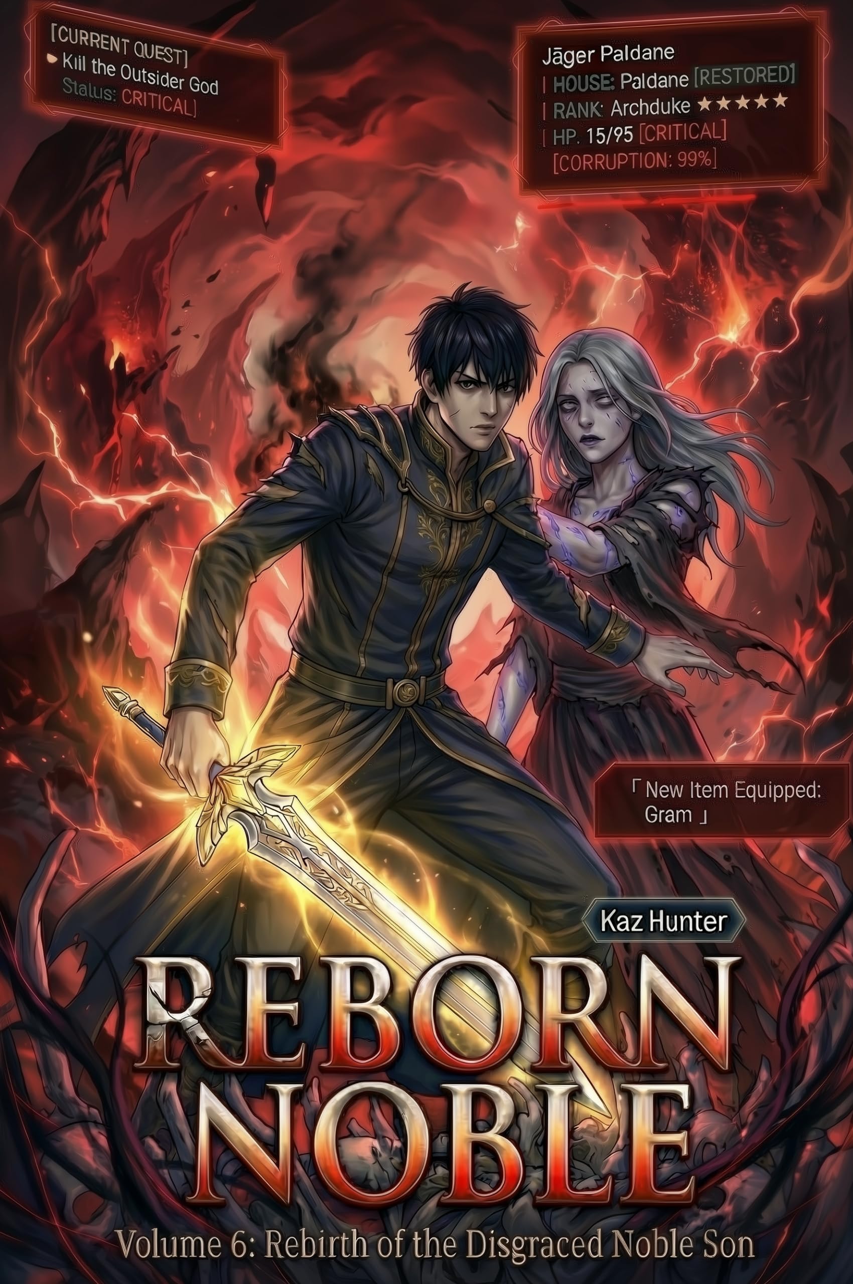 Reborn Noble 6: A Dark Fantasy LitRPG (Rebirth of the Disgraced Noble Son)