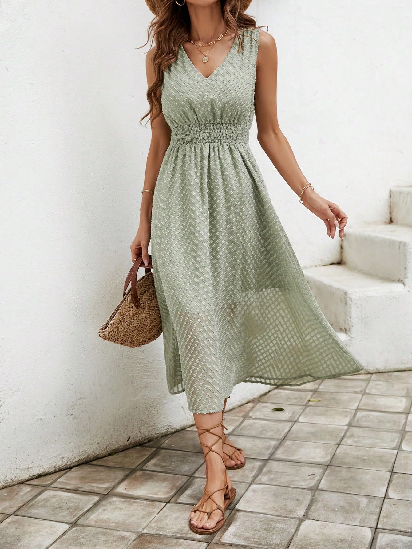 Amazon.com: Neeno Women's Dresses Solid Tie Shoulder A-line Dress Dress for Women (Color : Mint Green, Size : Large) : Clothing, Shoes & Jewelry Amazon.com: Neeno Women's Dresses Solid Tie Shoulder A-line Dress Dress for Women (Color : Mint Green, Size : Large) : Clothing, Shoes & Jewelry