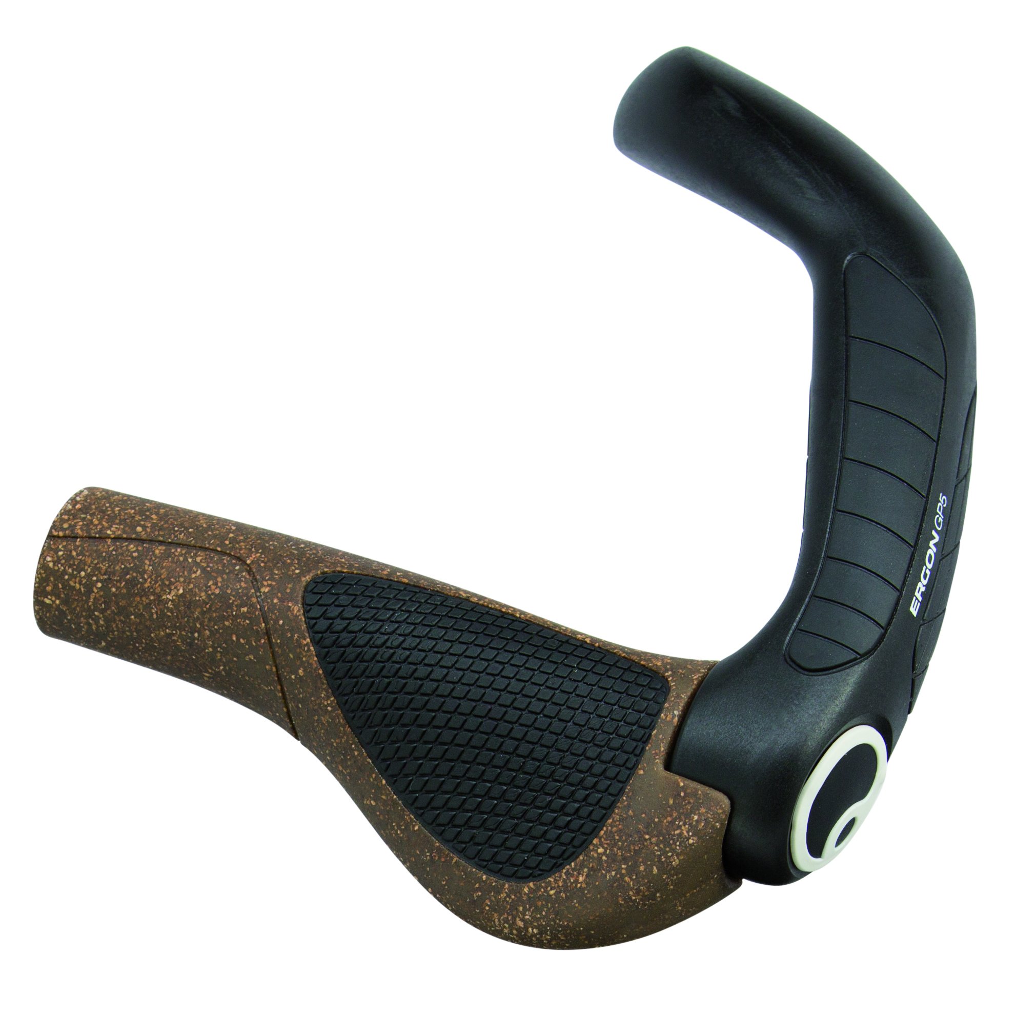 Ergon GP5 BioKork Griffe, braun/schwarz, Durchmesser S 2016, Fahrradgriff