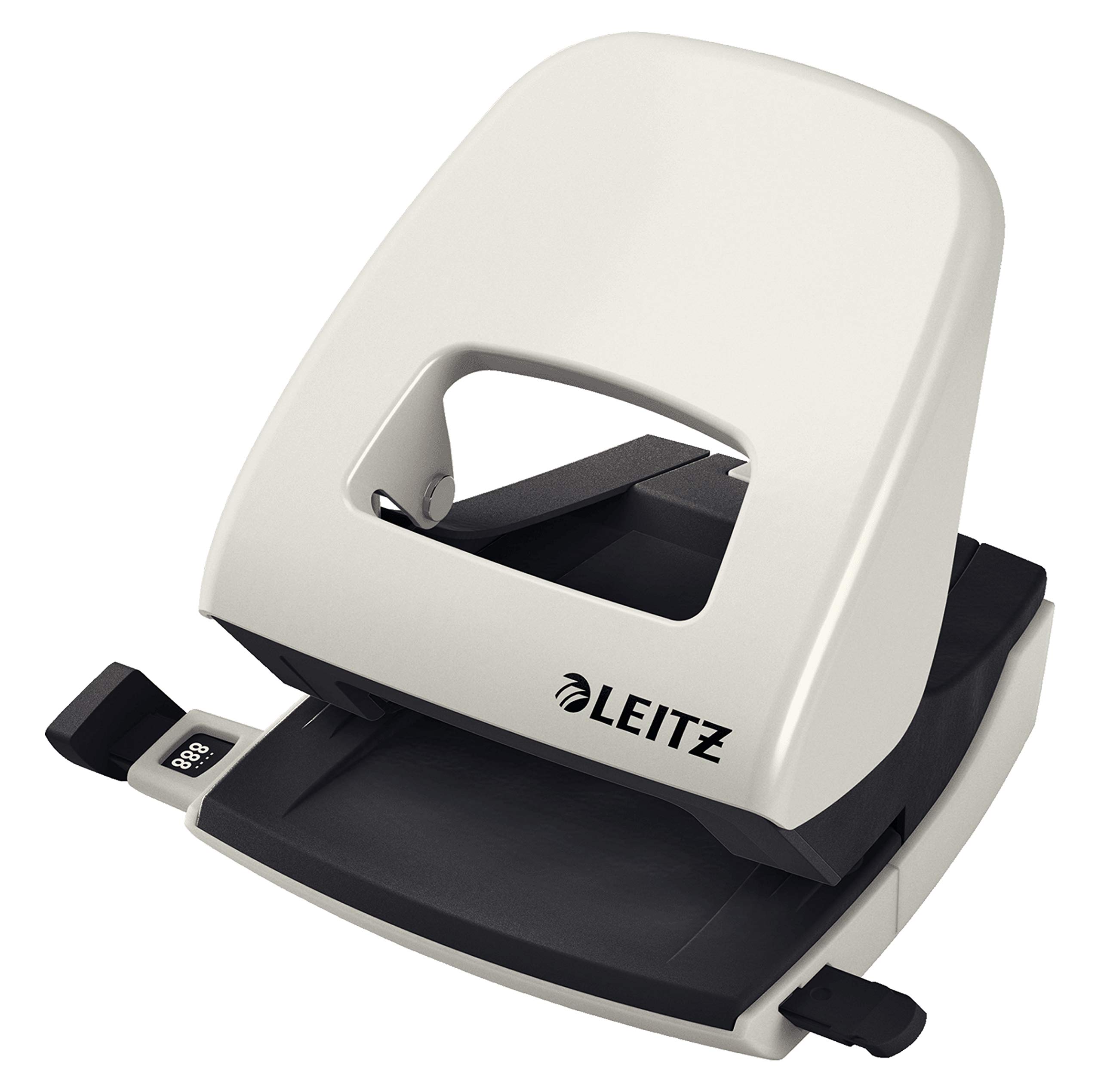Leitz Nexxt Büroheftgerät 5502 bis 30 Blatt perlweiß + Locher