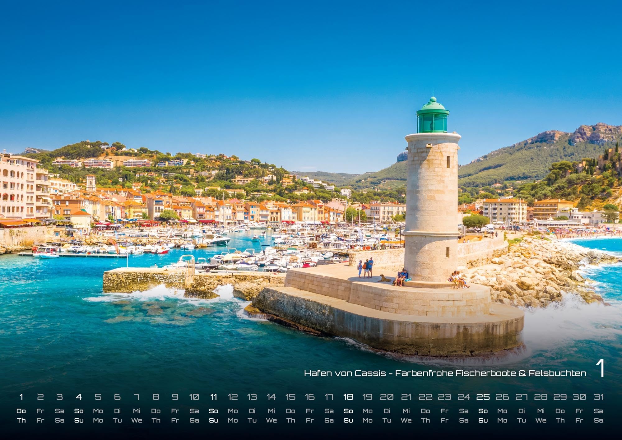 Provence - ein besonderes Stück Frankreich - 2026 - Kalender DIN A2: Der Wandkalender mit den schönsten Motiven aus dem Südosten Frankreichs für das ... extragroßen Format DIN A2 (ca. 60 x 42 cm)!