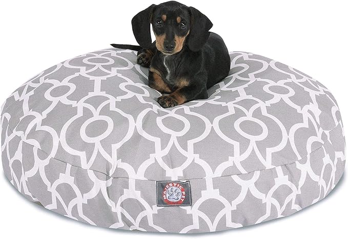 Cama Redonda para Perro Pequeña 76cm Funda Removible miniatura 2