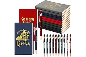 Book Club Lovers Gift Set - Notebooks and Pens for Members
