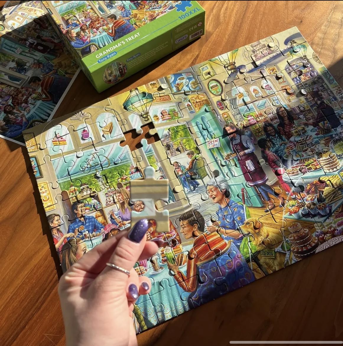 Gibsons A Cracking Bake 100XXL Piece Jigsaw Puzzle Kitchen Cat