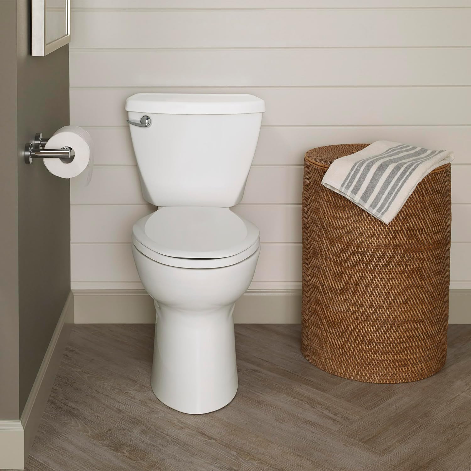 White High Efficiency Elongated Two-Piece Toilet