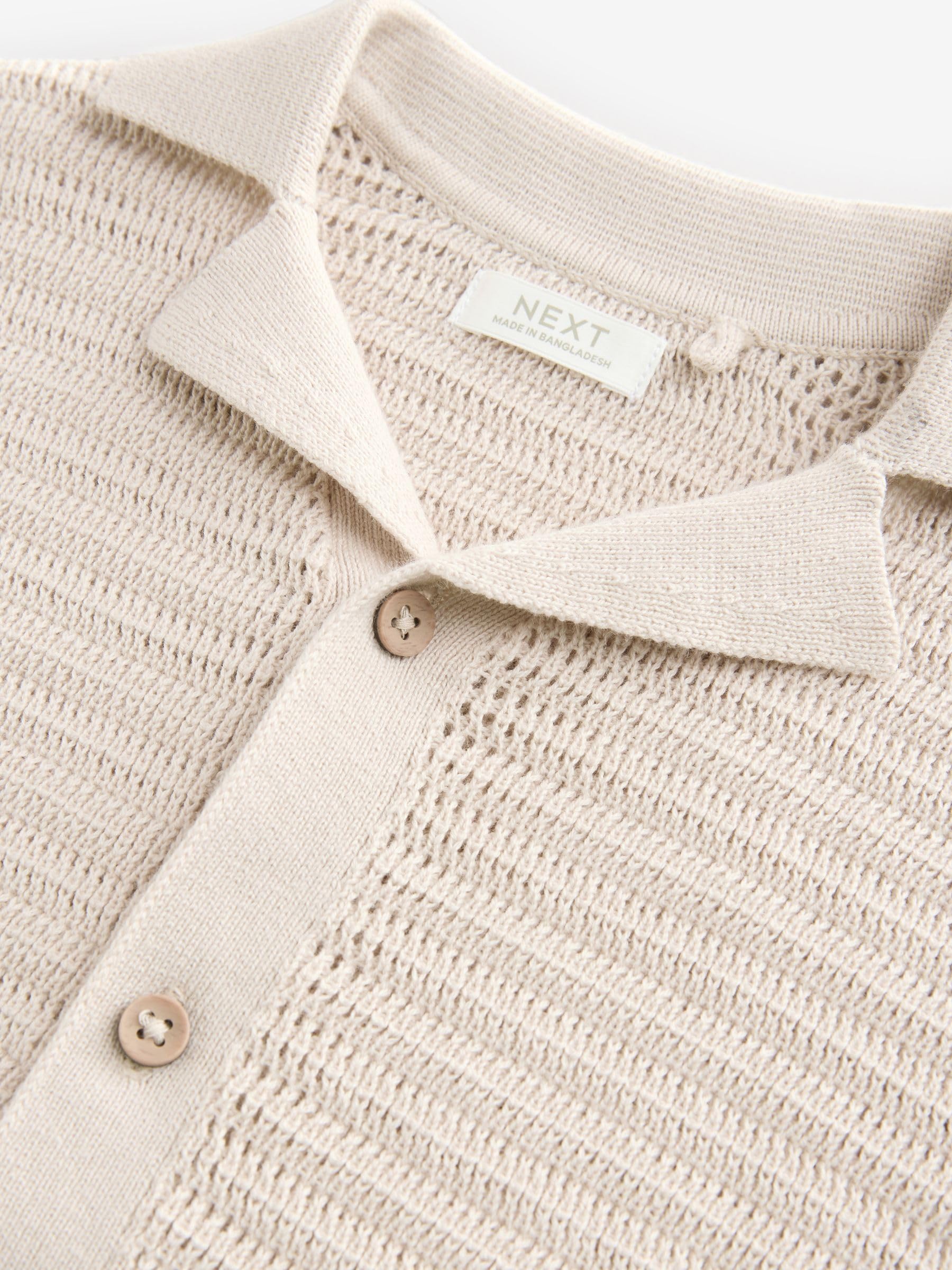 NEXT Jungen Standard Kurzarm-Poloshirt mit Reverskragen 100% Baumwolle 62-122