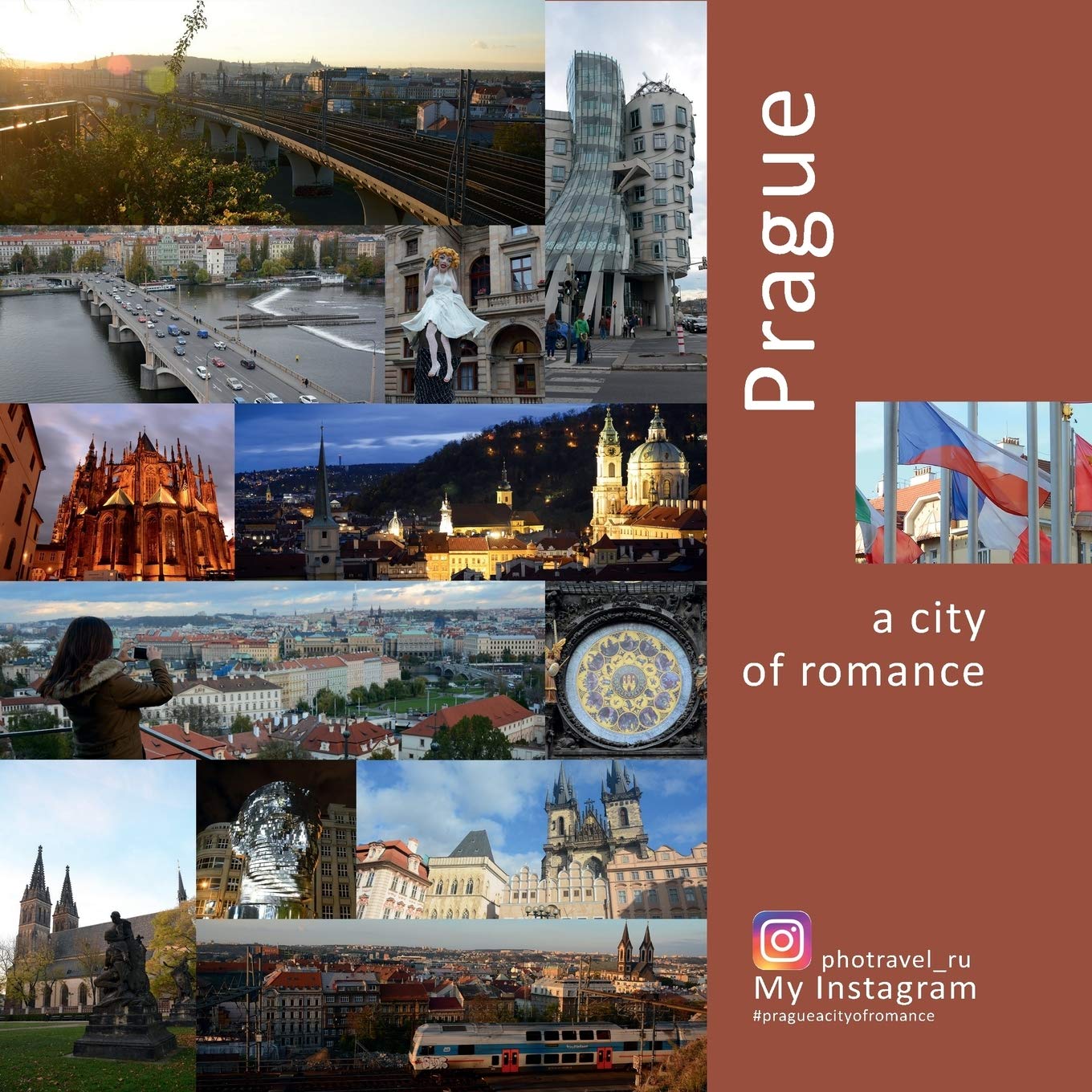 Prague: A City of Romance album photo voyage architecture bohème et guide visuel tchèque