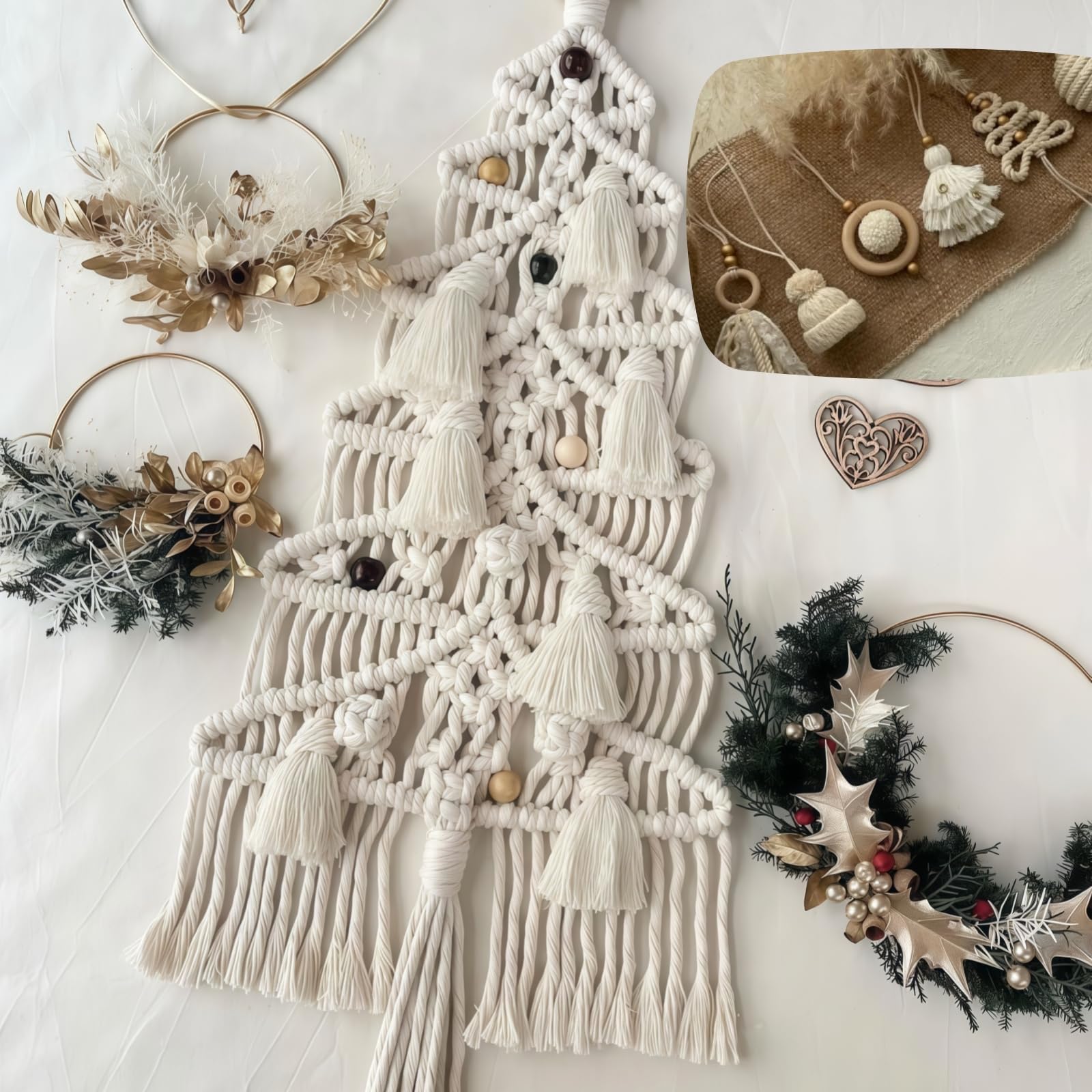 1 cuerda de algodón, hilo de macramé de 1-10 mm, 50/200 metros, 1 rollo de cuerda de algodón para manualidades, plantas colgantes, manualidades, punto bohemio, decoración para colgar en la