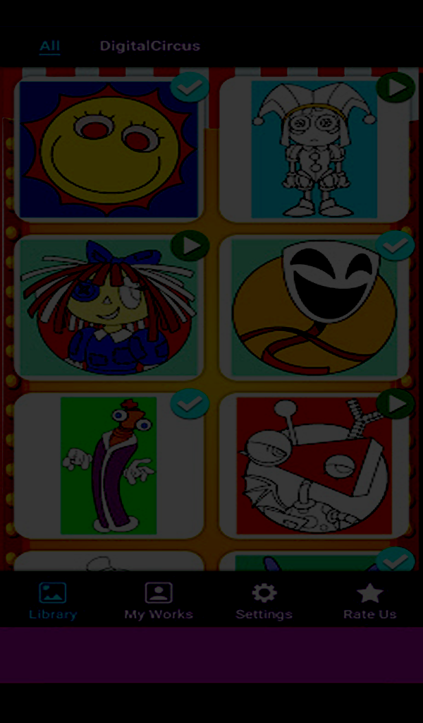 Virtual Circus Coloring Book - App on Amazon Appstore