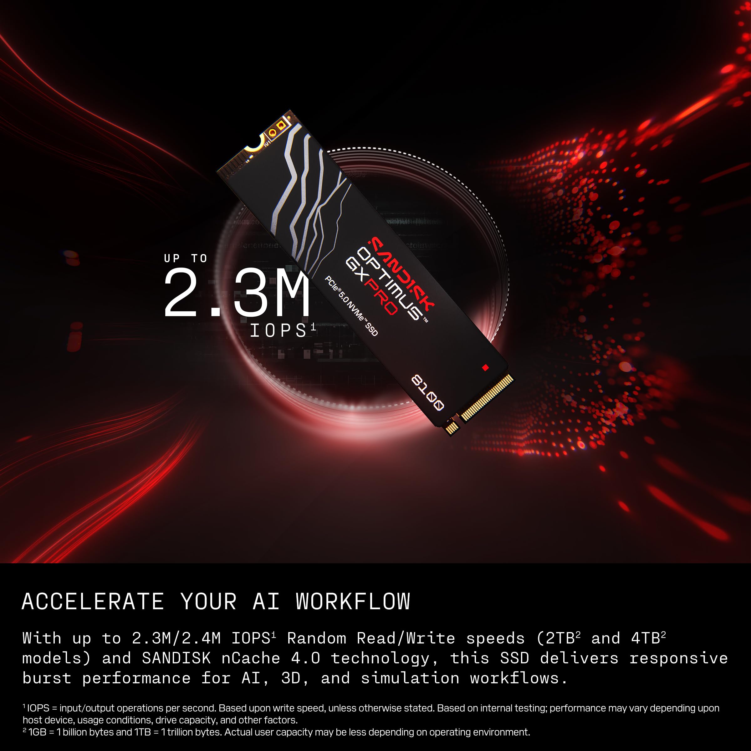 Amazon | 【Amazon.co.jp限定】 SANDISK Optimus GX Pro 8100 NVMe 2TB