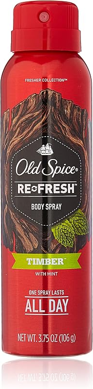 Re Fresh Timber Body Spray - Fresher Collection 3.75 OZ (Pack of 2)