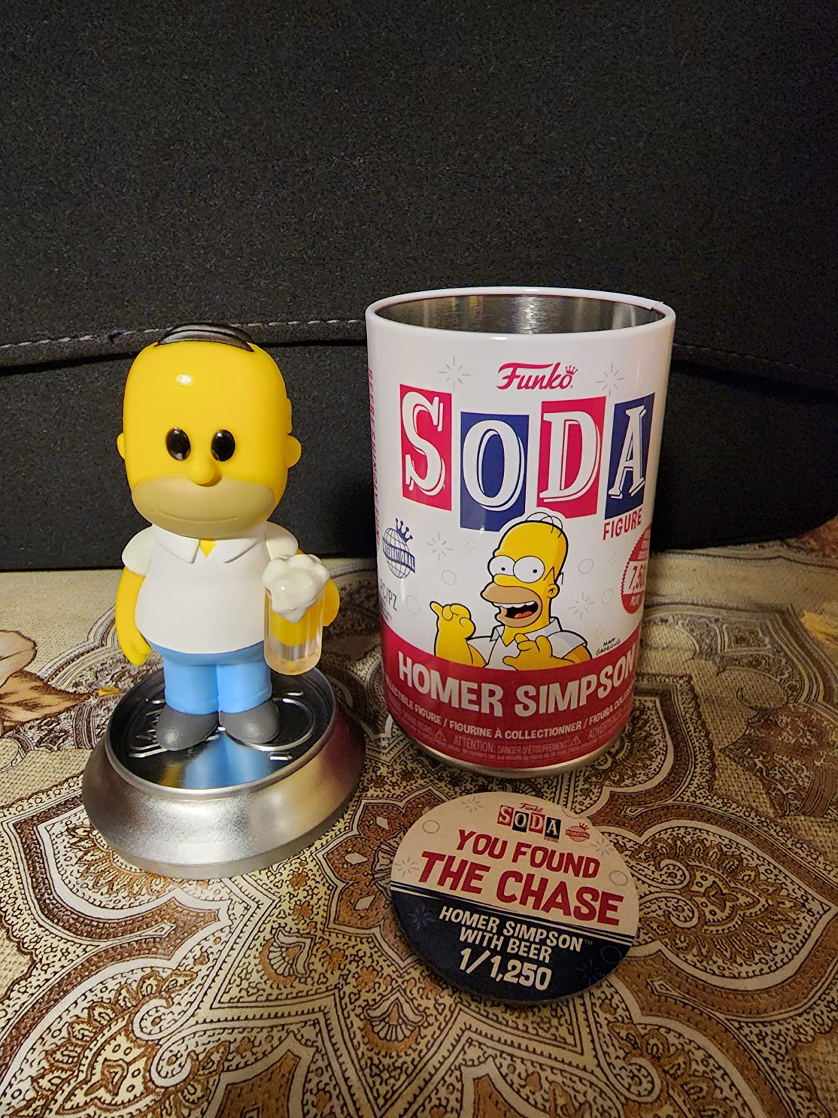 Amazon.com: FUNKO SODA DE VINILO: Simpsons - Homer (los estilos pueden ...