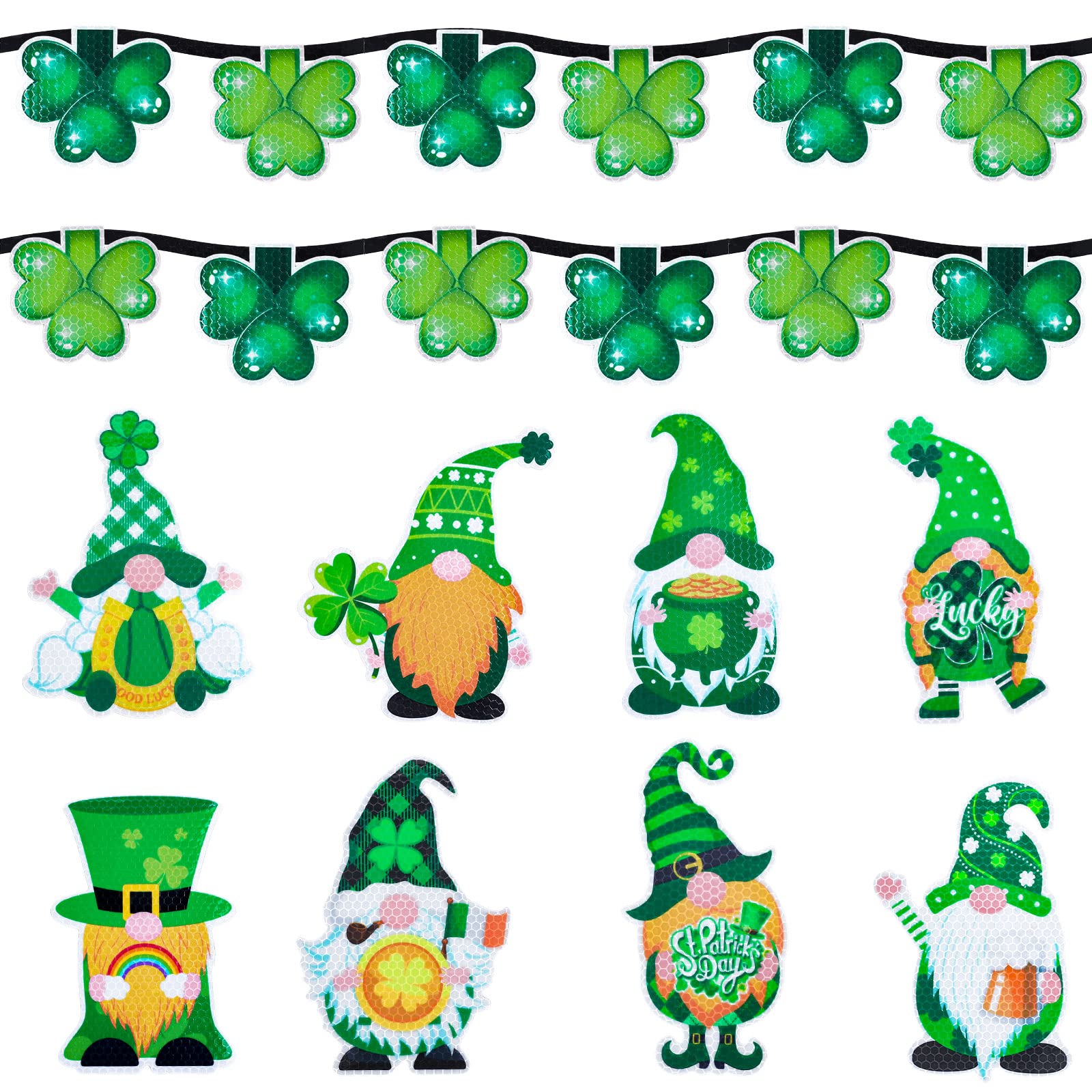 Décoration Saint-Patrick Whaline : 30 gnomes magnétiques réfléchissants pour sublimer votre cuisine