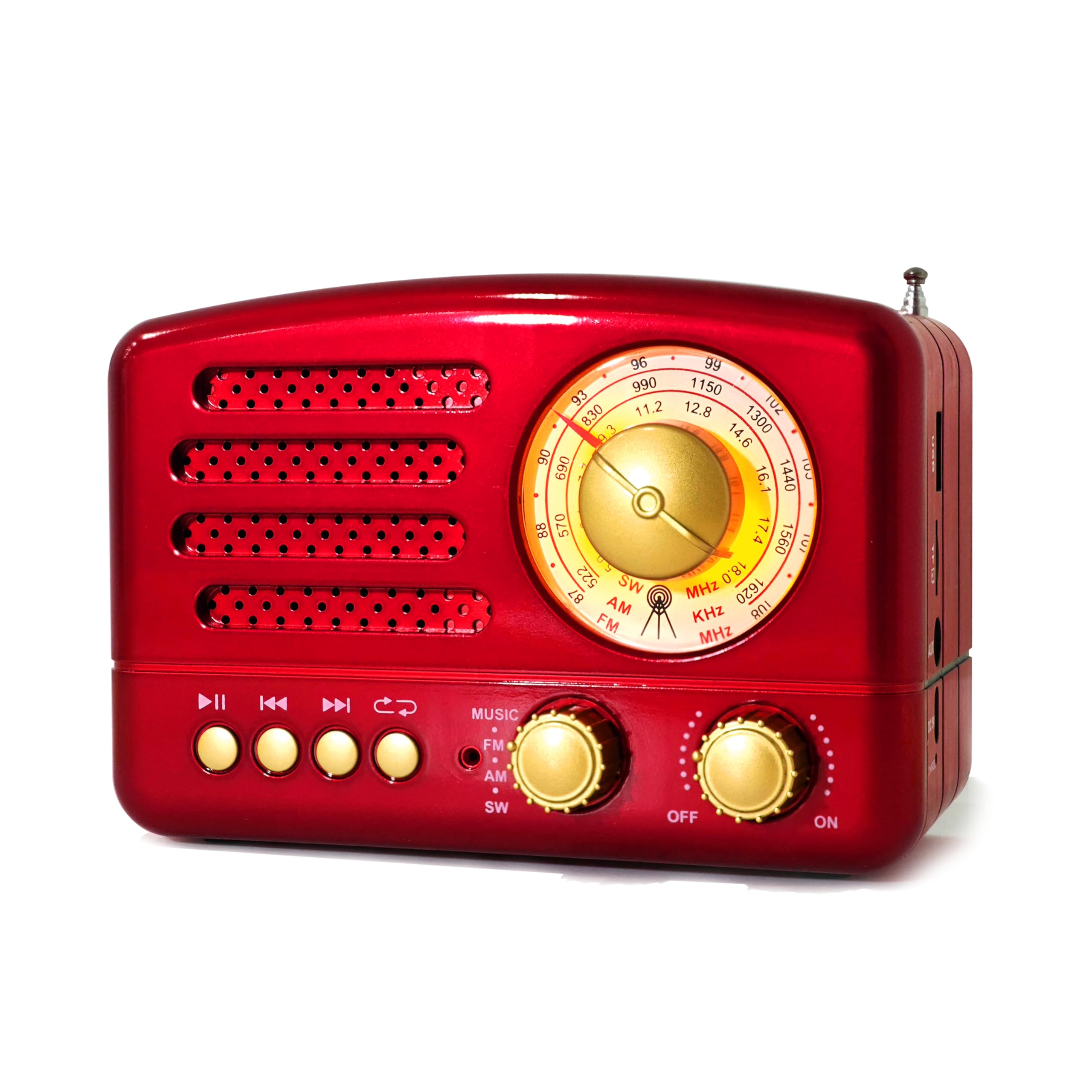 BUSH レトロラジオ AM/FM BUSH レトロラジオ AM/FM - メルカリ