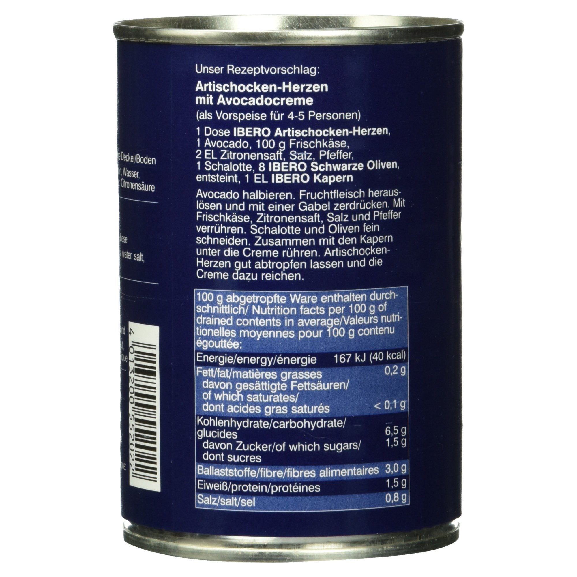 Ibero Artischockenherzen 5 - 7 Stück, 240 g