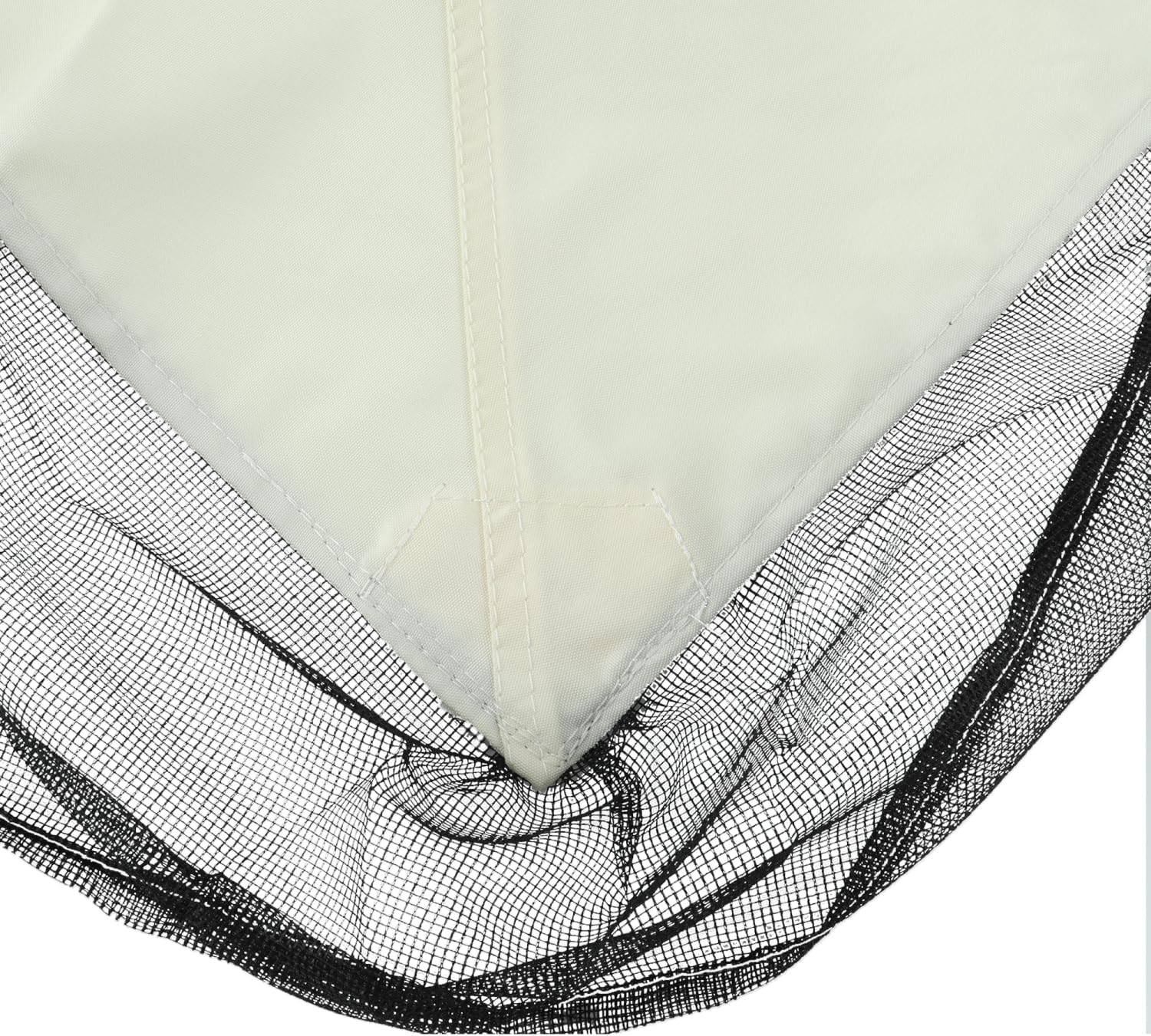 Replacement Canopy for Lowe's Allen Roth Heavy Duty Gazebo Roof with Air Vent 10X12 CoverReplacement Only (White) Fabric White Outdoor Leisure Weather-Resistant